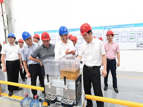 市委书记潘早云深刻人生就是博官网集团发展安全出产查抄